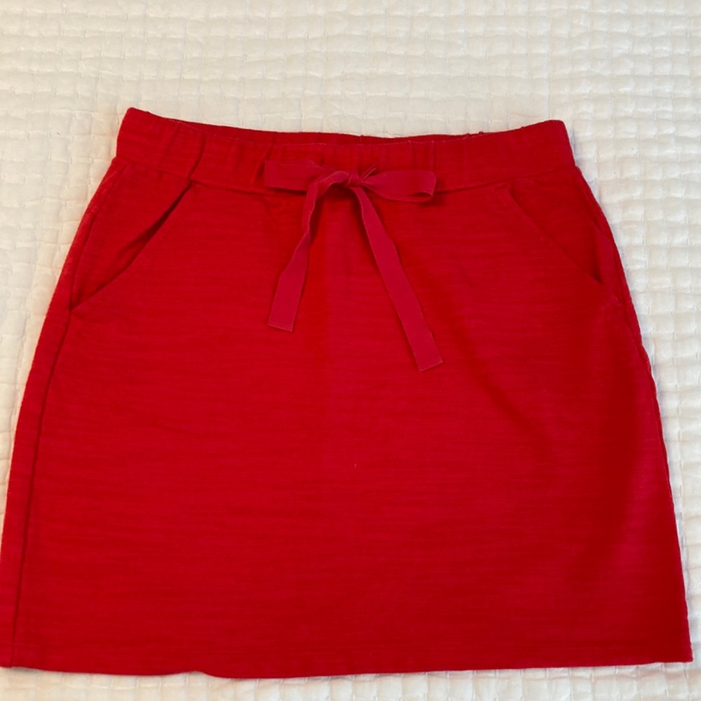 Loft drawstring skirt